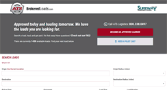 Desktop Screenshot of brokeredloads.com