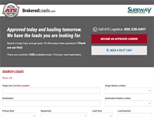 Tablet Screenshot of brokeredloads.com